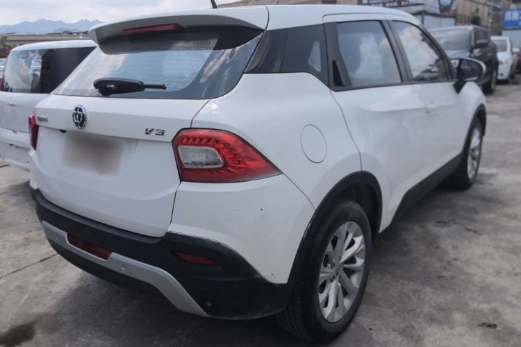 Used Brilliance V3 2016 1.5L Manual Smart Version Rear Right 45 Deg