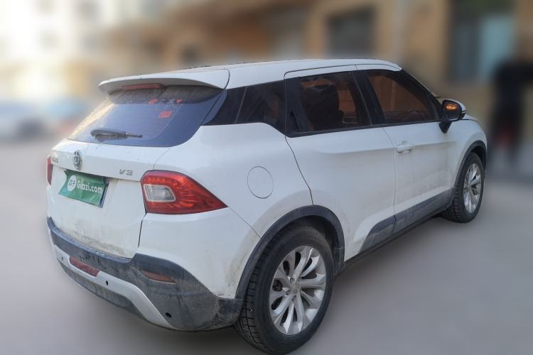 Used Brilliance V3 2016 1.5L Manual Smart Version Rear Right 45 Deg