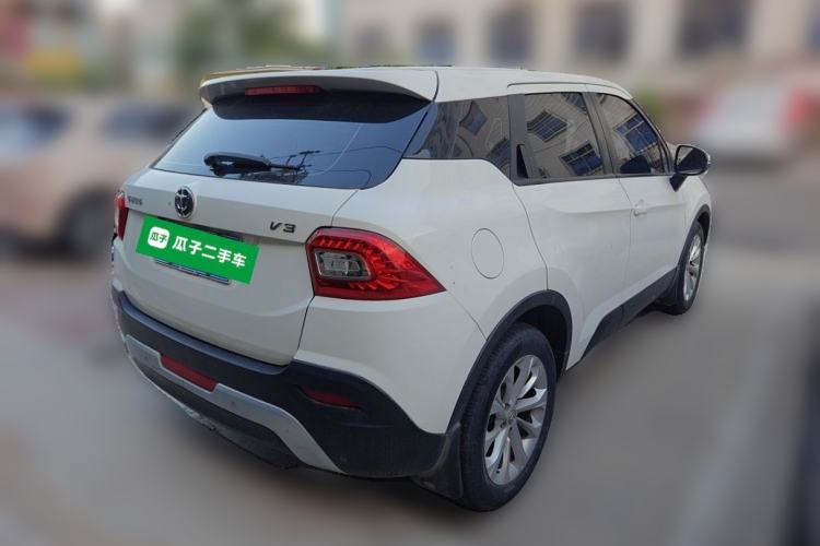 Used Brilliance V3 2016 1.5L Manual Smart Version Rear Right 45 Deg