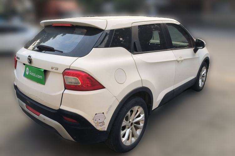 Used Brilliance V3 2016 1.5L Automatic Elite Model Rear Right 45 Deg
