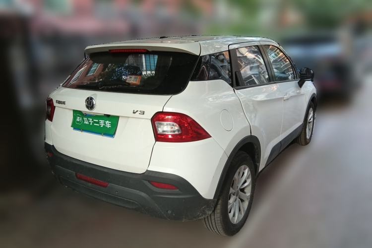 Used Brilliance V3 2016 1.5L Automatic Comfort Model Rear Right 45 Deg