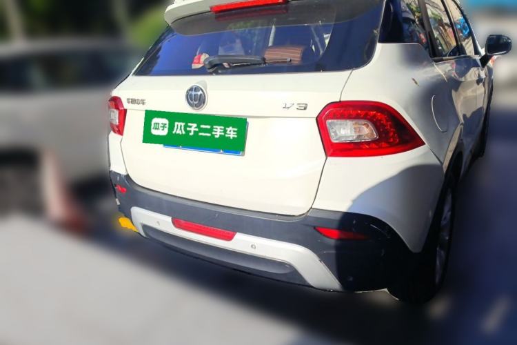 Used Brilliance V3 2016 1.5L Automatic Smart Version Rear Right 45 Deg