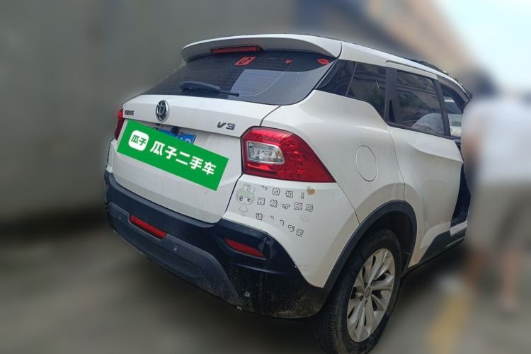 Used Brilliance V3 2016 1.5L Automatic Comfort Model Rear Right 45 Deg