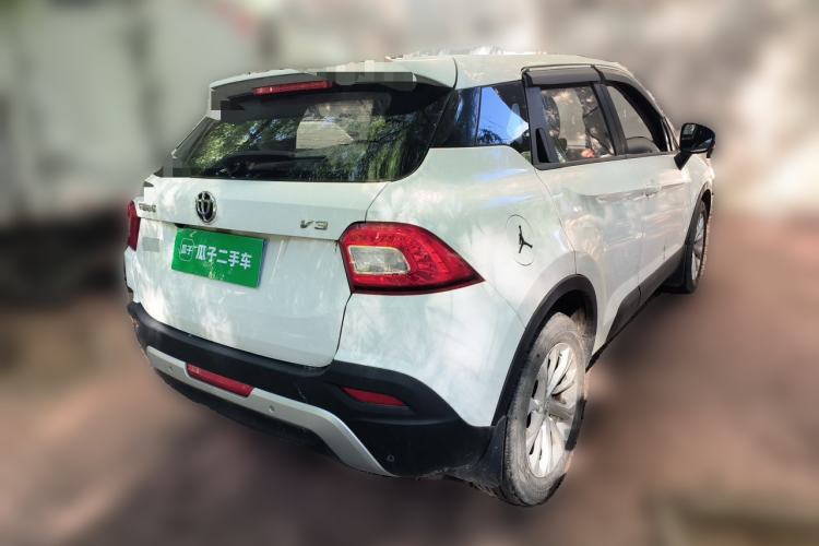 Used Brilliance V3 2016 1.5L Manual Smart Version Rear Right 45 Deg