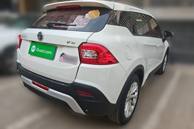 Used Brilliance V3 2016 1.5L Manual Smart Version Rear Right 45 Deg