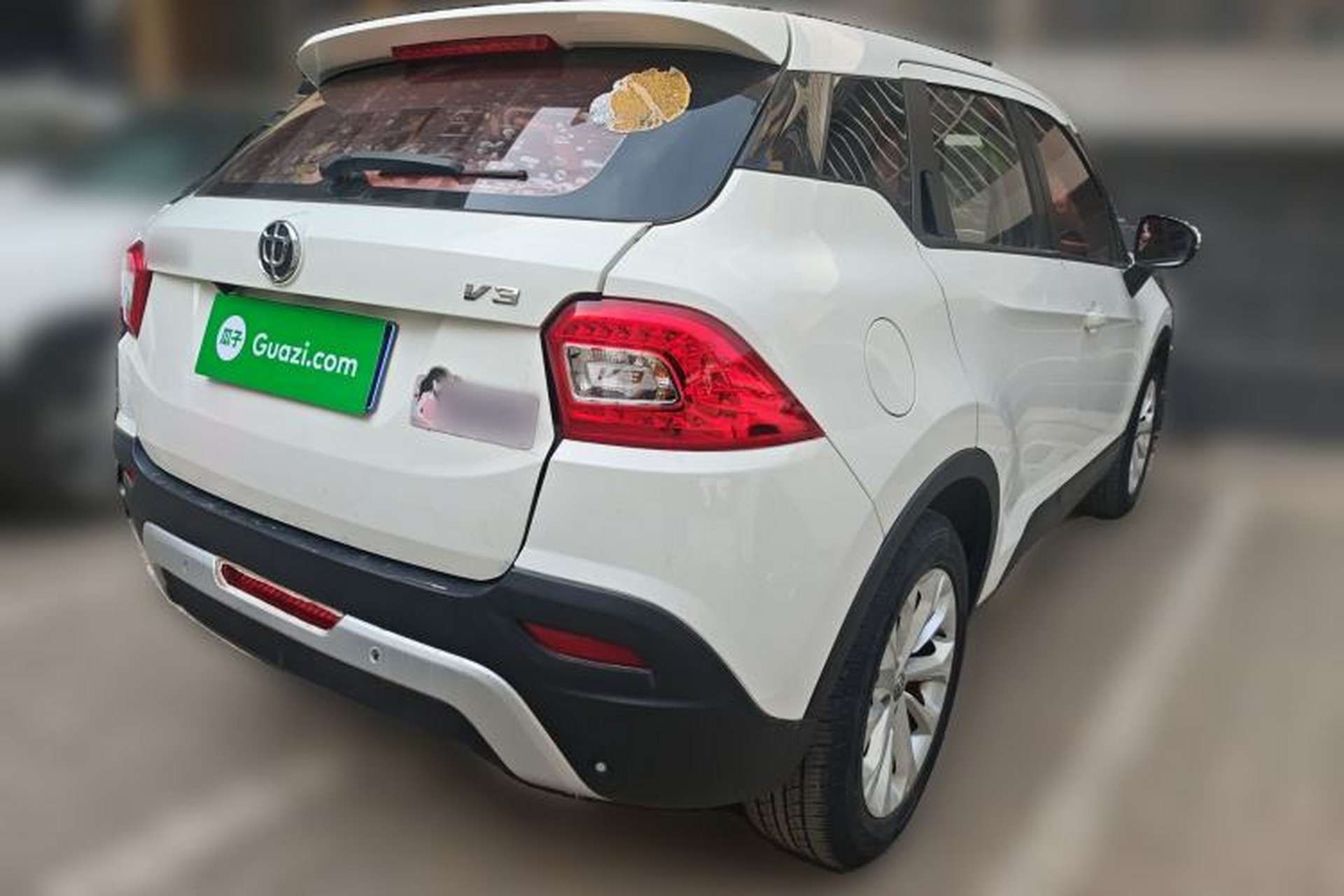 Used Brilliance V3 2016 1.5L Manual Smart Version Rear Right 45 Deg