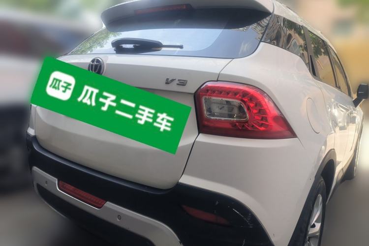 Used Brilliance V3 2016 1.5L Automatic Smart Version Rear Right 45 Deg