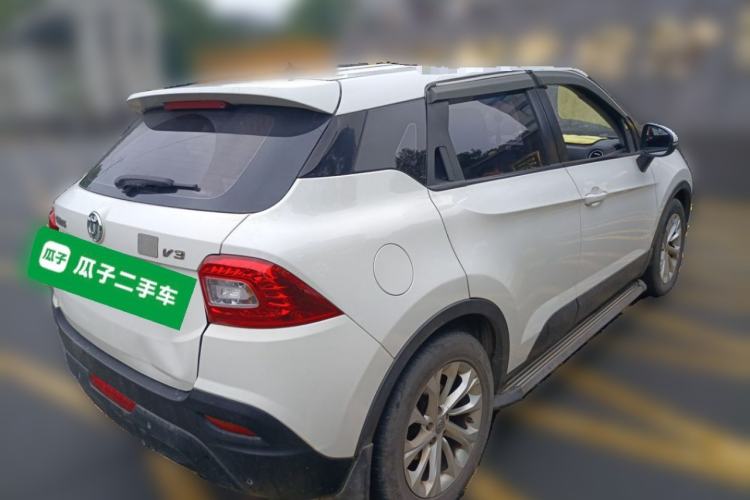 Used Brilliance V3 2016 1.5L Manual Comfort Model Rear Right 45 Deg