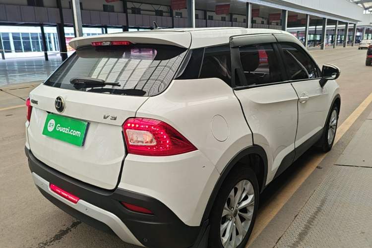 Used Brilliance V3 2016 1.5L Manual Smart Version Rear Right 45 Deg