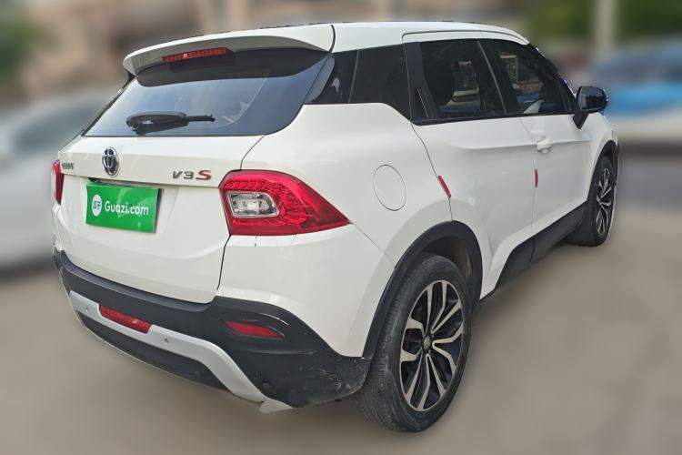 Used Brilliance V3 2016 1.5T Automatic Flagship Model Rear Right 45 Deg