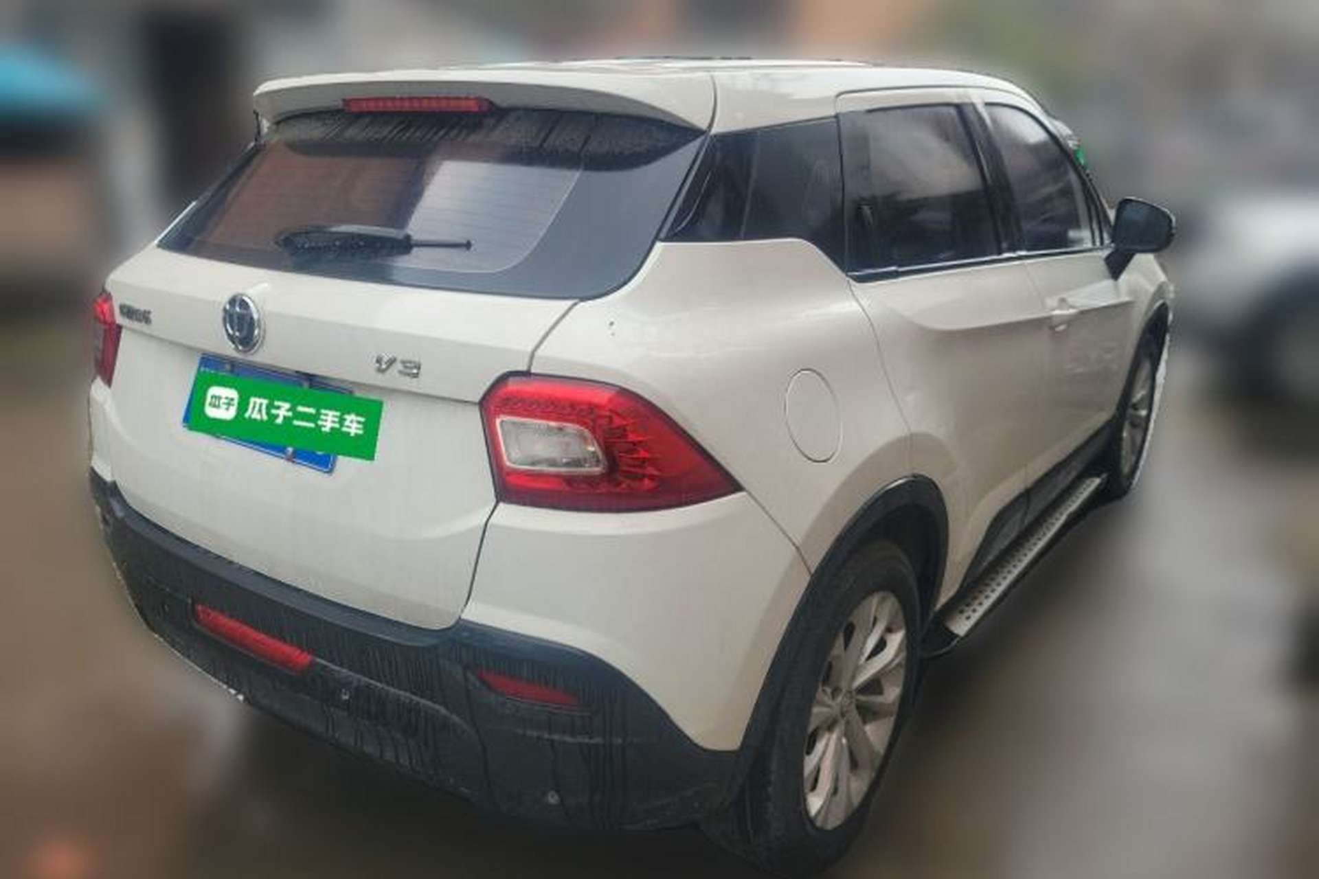 Used Brilliance V3 2016 1.5L Manual Smart Version Rear Right 45 Deg