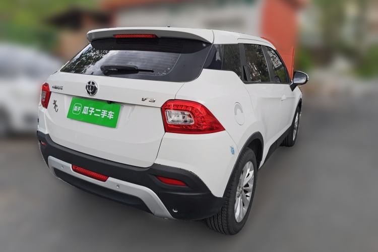 Used Brilliance V3 2016 1.5L Automatic Comfort Model Rear Right 45 Deg