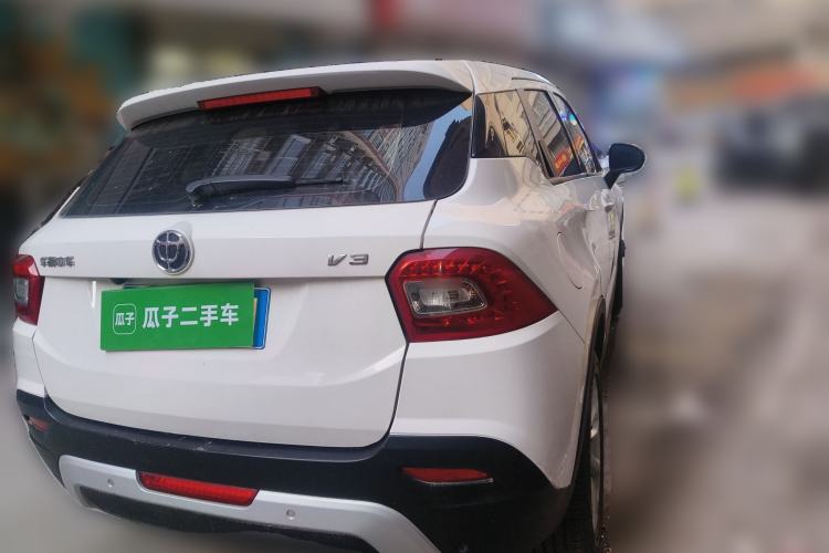 Used Brilliance V3 2016 1.5L Manual Elite Version Rear Right 45 Deg