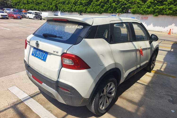 Used Brilliance V3 2016 1.5L Manual Smart Version Rear Right 45 Deg