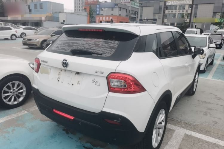 Used Brilliance V3 2016 1.5L Manual Comfort Model Rear Right 45 Deg