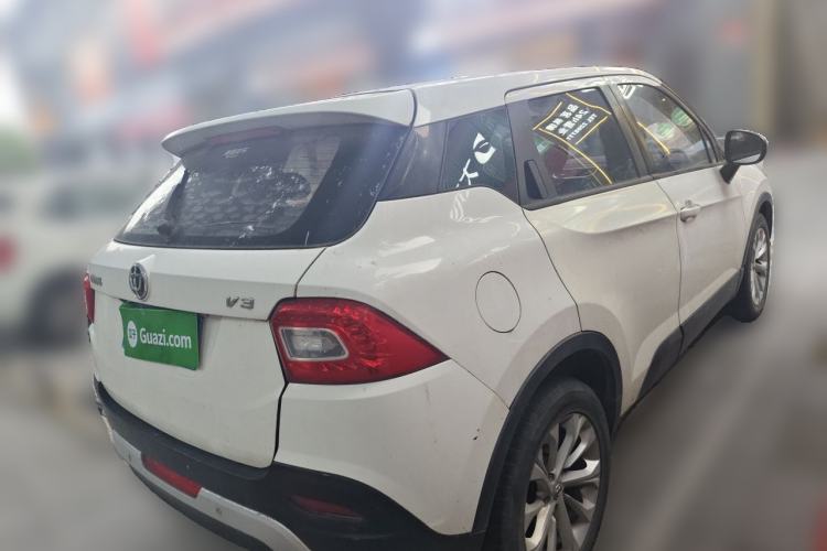 Used Brilliance V3 2016 1.5L Manual Smart Version Rear Right 45 Deg