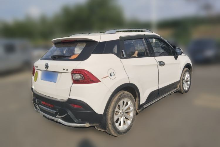 Used Brilliance V3 2016 1.5L Automatic Comfort Model Rear Right 45 Deg