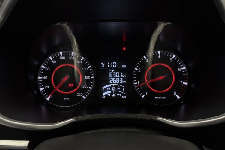 Used Brilliance V3 2017 1.5L Manual Comfort Model Odometer Close Up