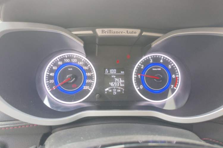 Used Brilliance V3 2017 1.5L Manual Comfort Model Instrument Cluster