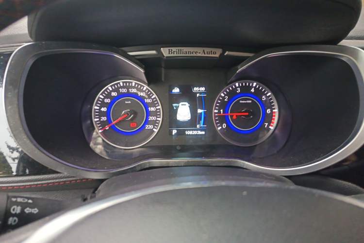 Used Brilliance V3 2017 1.5L Automatic Elite Model Instrument Cluster