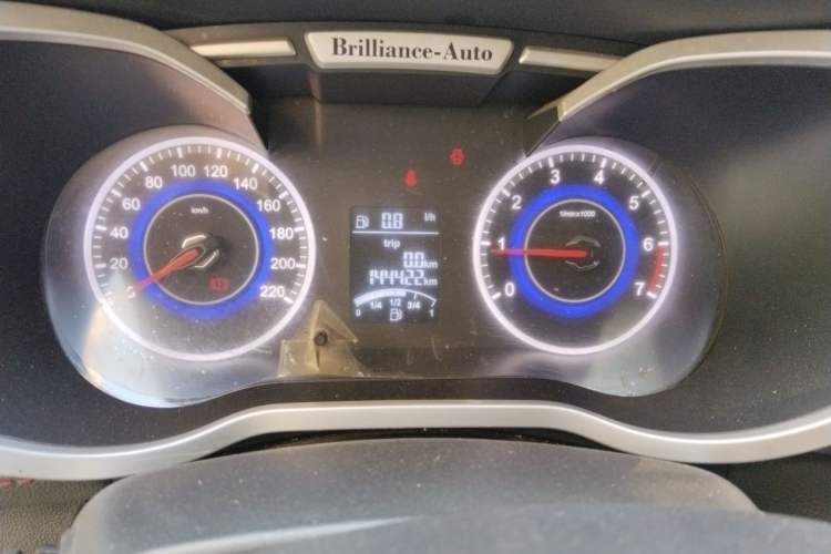 Used Brilliance V3 2017 1.5L Manual Comfort Model Instrument Cluster