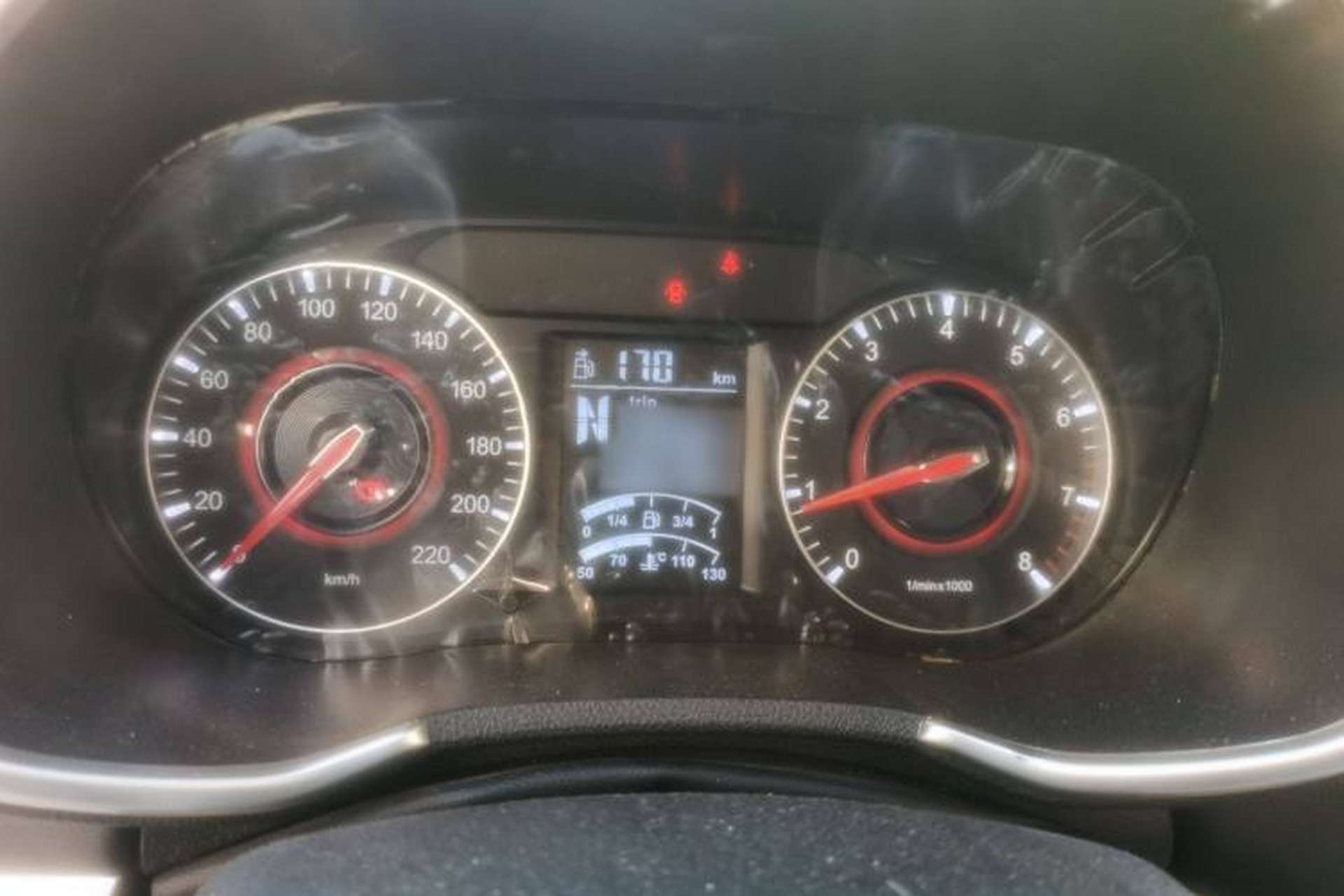 Used Brilliance V3 2017 1.5L Automatic Comfort Model Instrument Cluster