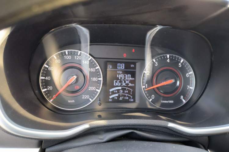 Used Brilliance V3 2017 1.5L Manual Comfort Model Instrument Cluster