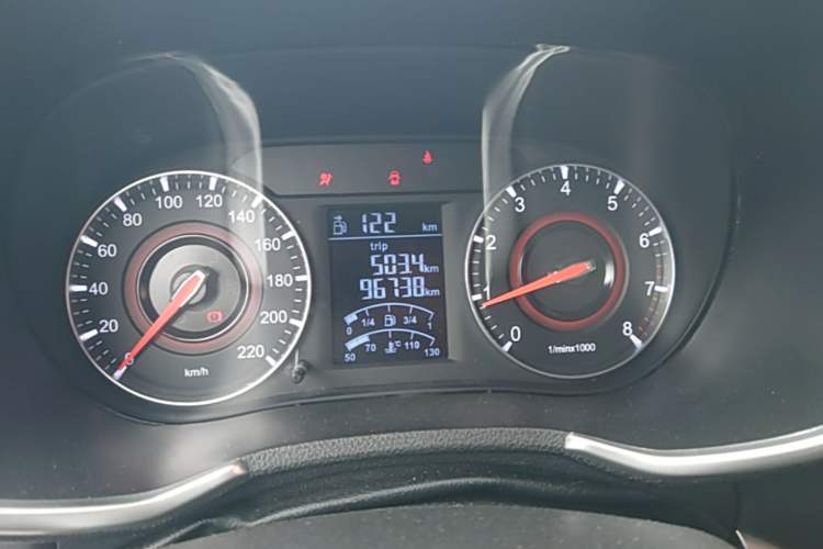 Used Brilliance V3 2017 1.5L Manual Comfort Model Instrument Cluster
