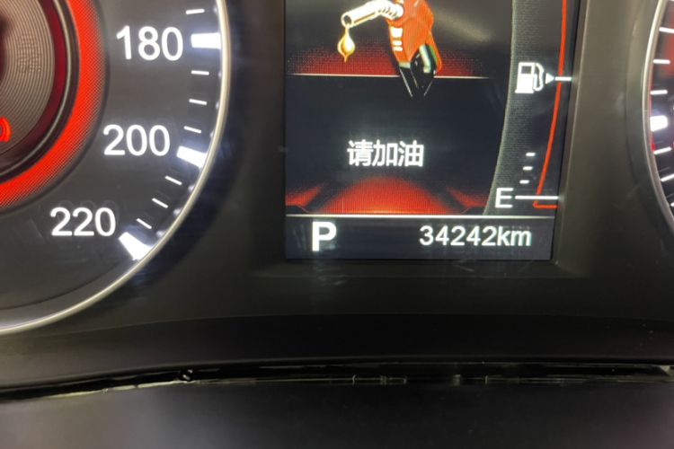 Used Brilliance V3 2017 1.5L Automatic Smart Version Odometer Close Up