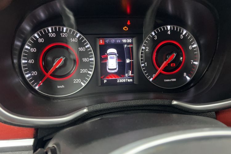 Used Brilliance V3 2017 1.5L Automatic Smart Version Odometer Close Up