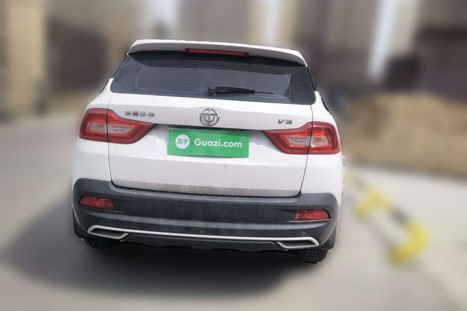 Used Brilliance V3 2017 1.5L Automatic Smart Version Rear