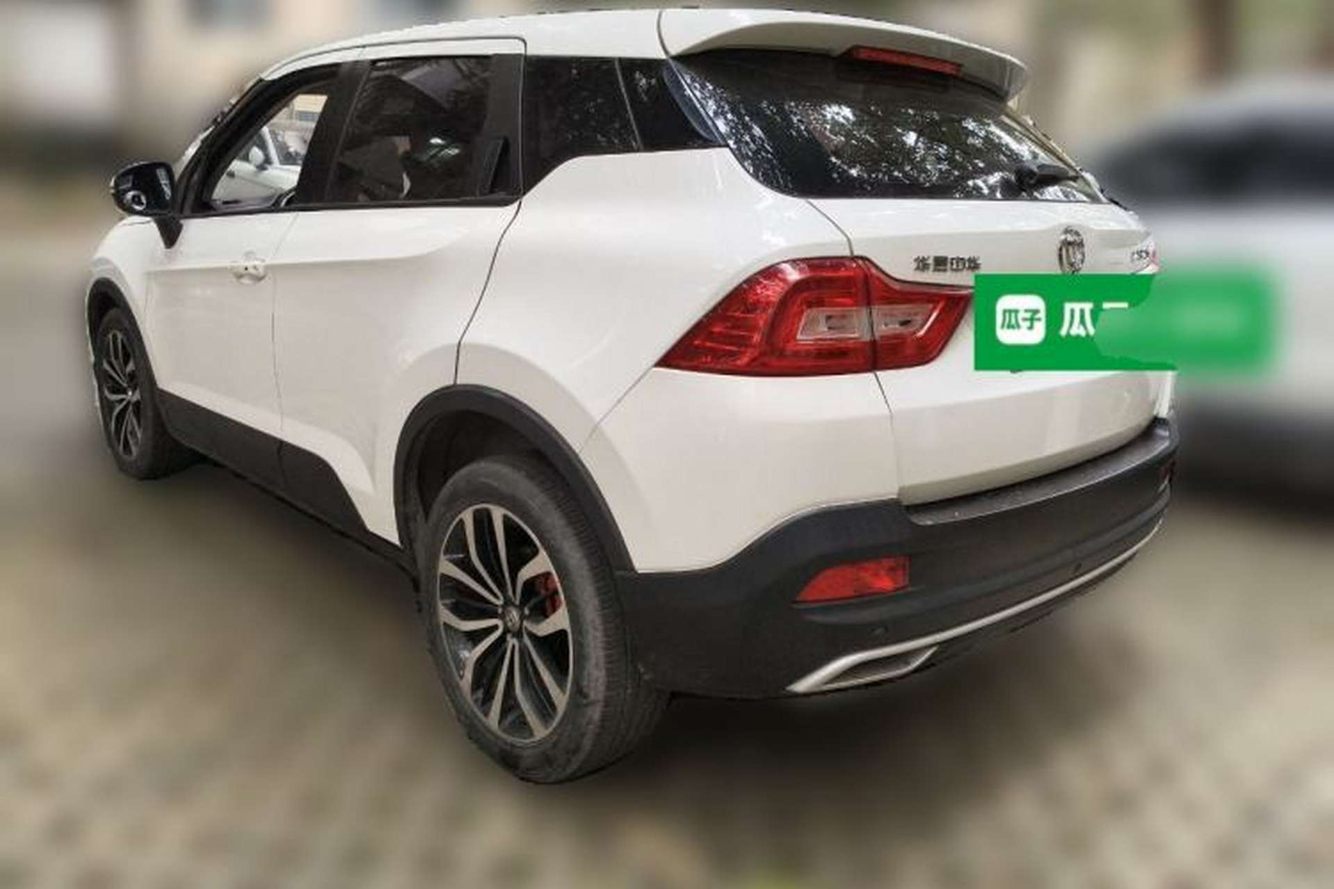 Used Brilliance V3 2017 1.5T Automatic Flagship Model Rear Left 45 Deg