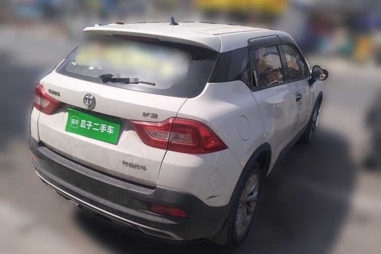 Used Brilliance V3 2017 1.5L Manual Comfort Model Rear Right 45 Deg