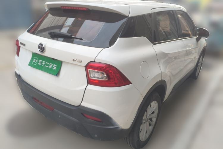 Used Brilliance V3 2017 1.5L Manual Comfort Model Rear Right 45 Deg