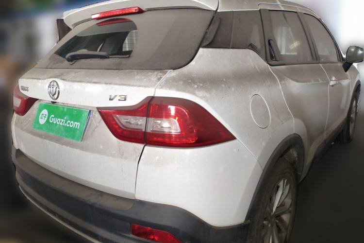 Used Brilliance V3 2017 1.5L Manual Smart Model Rear Right 45 Deg