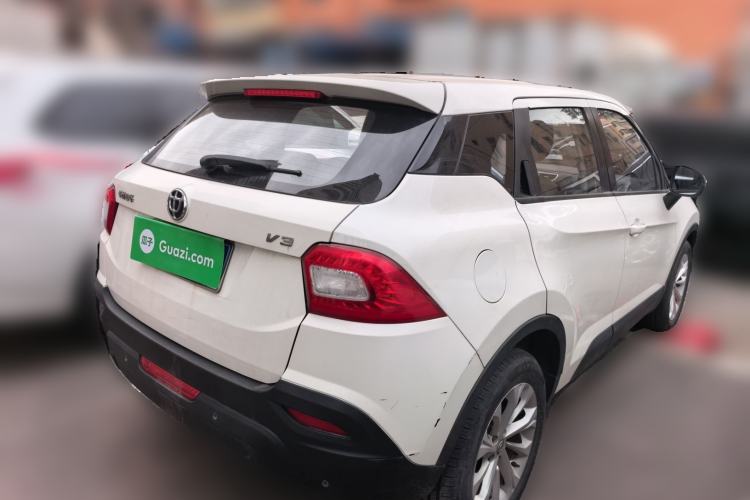 Used Brilliance V3 2017 1.5L Manual Comfort Model Rear Right 45 Deg