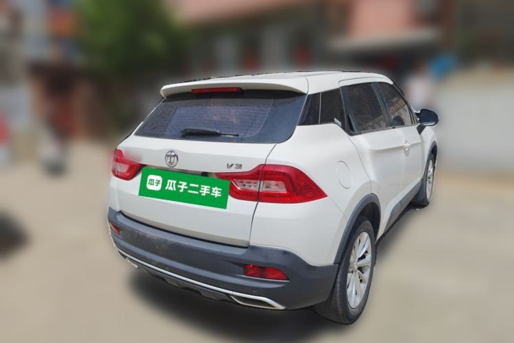 Used Brilliance V3 2017 1.5L Automatic Comfort Model Rear Right 45 Deg