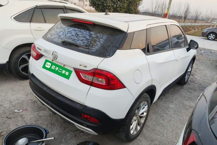 Used Brilliance V3 2017 1.5L Manual Smart Model Rear Right 45 Deg
