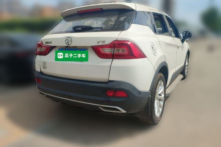 Used Brilliance V3 2017 1.5L Manual Smart Model Rear Right 45 Deg
