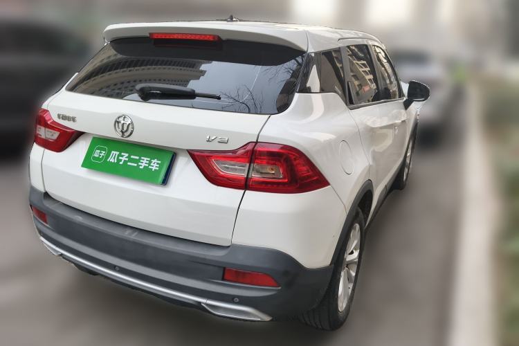 Used Brilliance V3 2017 1.5L Manual Comfort Model Rear Right 45 Deg