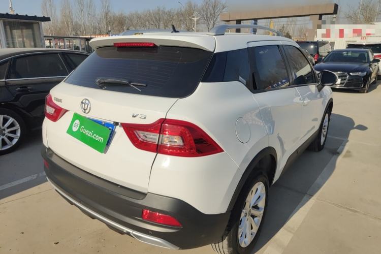 Used Brilliance V3 2017 1.5L Manual Comfort Model Rear Right 45 Deg