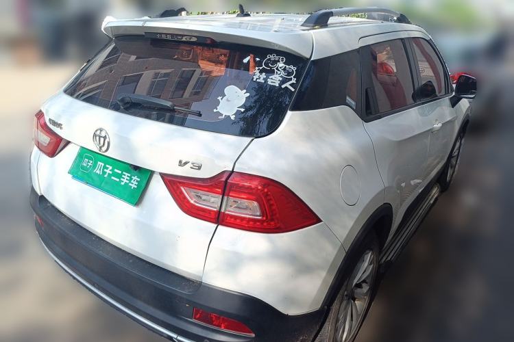 Used Brilliance V3 2017 1.5L Manual Comfort Model Rear Right 45 Deg