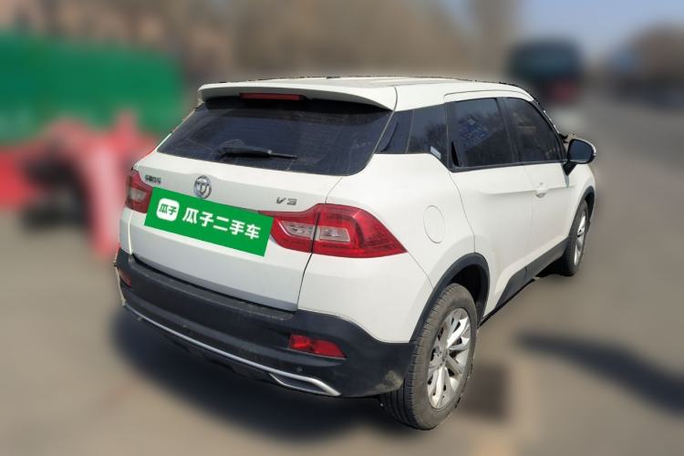 Used Brilliance V3 2017 1.5L Manual Comfort Model Rear Right 45 Deg