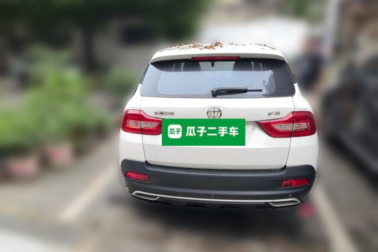 Used Brilliance V3 2017 1.5L Manual Comfort Model Rear
