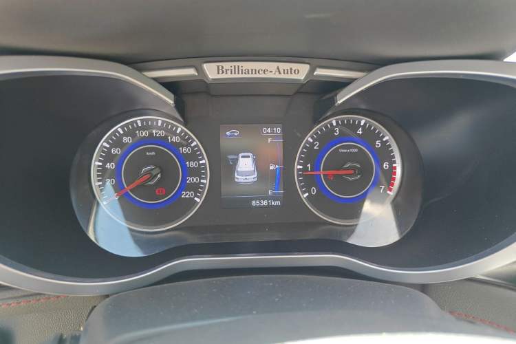 Used Brilliance V3 2017 1.5L Manual Smart Model Instrument Cluster