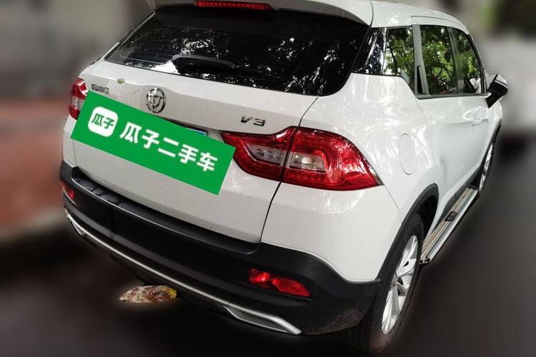 Used Brilliance V3 2020 1.6L Manual Comfort Starry Edition Rear Right 45 Deg