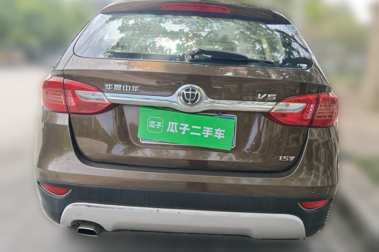 Used Brilliance V5 2012 1.5T Automatic Two-Wheel Drive Luxury Version Rear