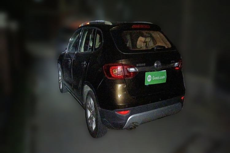 Used Brilliance V5 2012 1.6L Automatic Luxury Version Rear Left 45 Deg