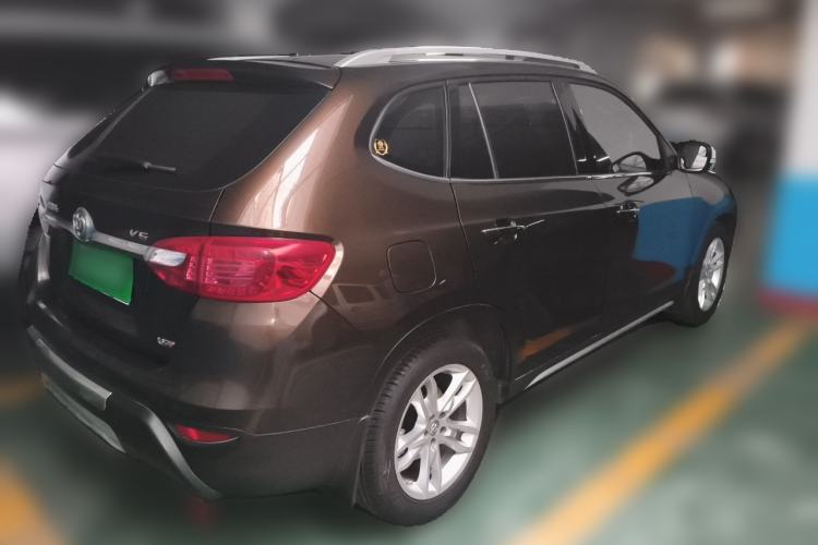 Used Brilliance V5 2012 1.5T Automatic Two-Wheel Drive Luxury Version Rear Right 45 Deg