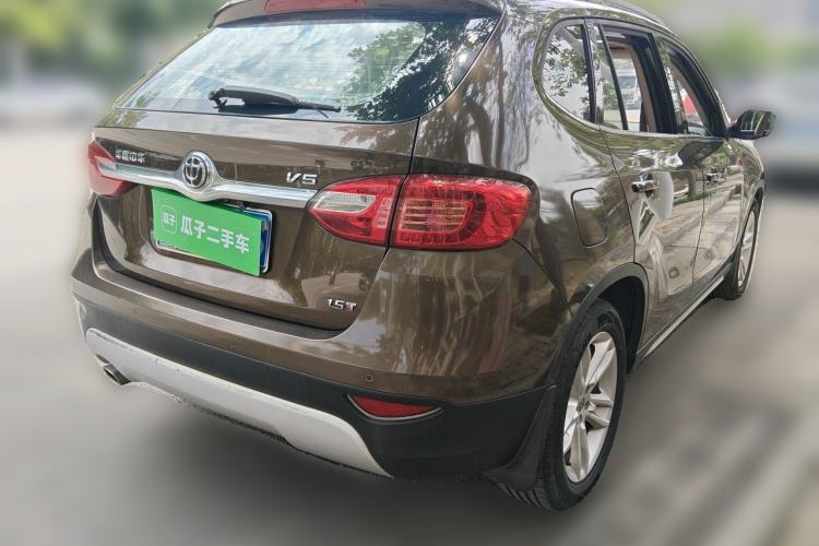 Used Brilliance V5 2012 1.5T Automatic Two-Wheel Drive Luxury Version Rear Right 45 Deg